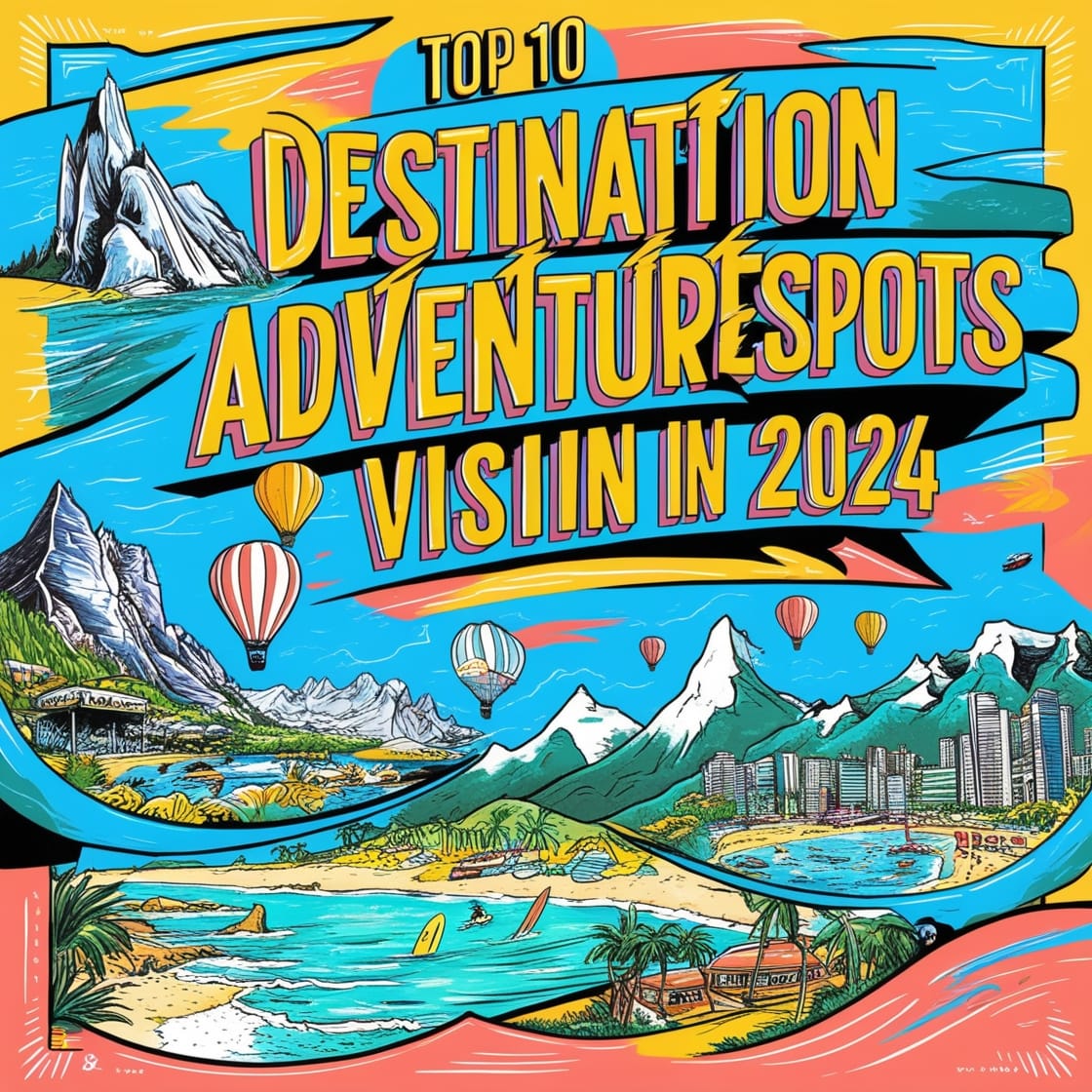 Top 10 Destination Adventure Spots You Must Visit in 2024